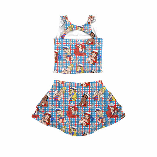 Princess Cruise with Attached Shorts - Adult/Child