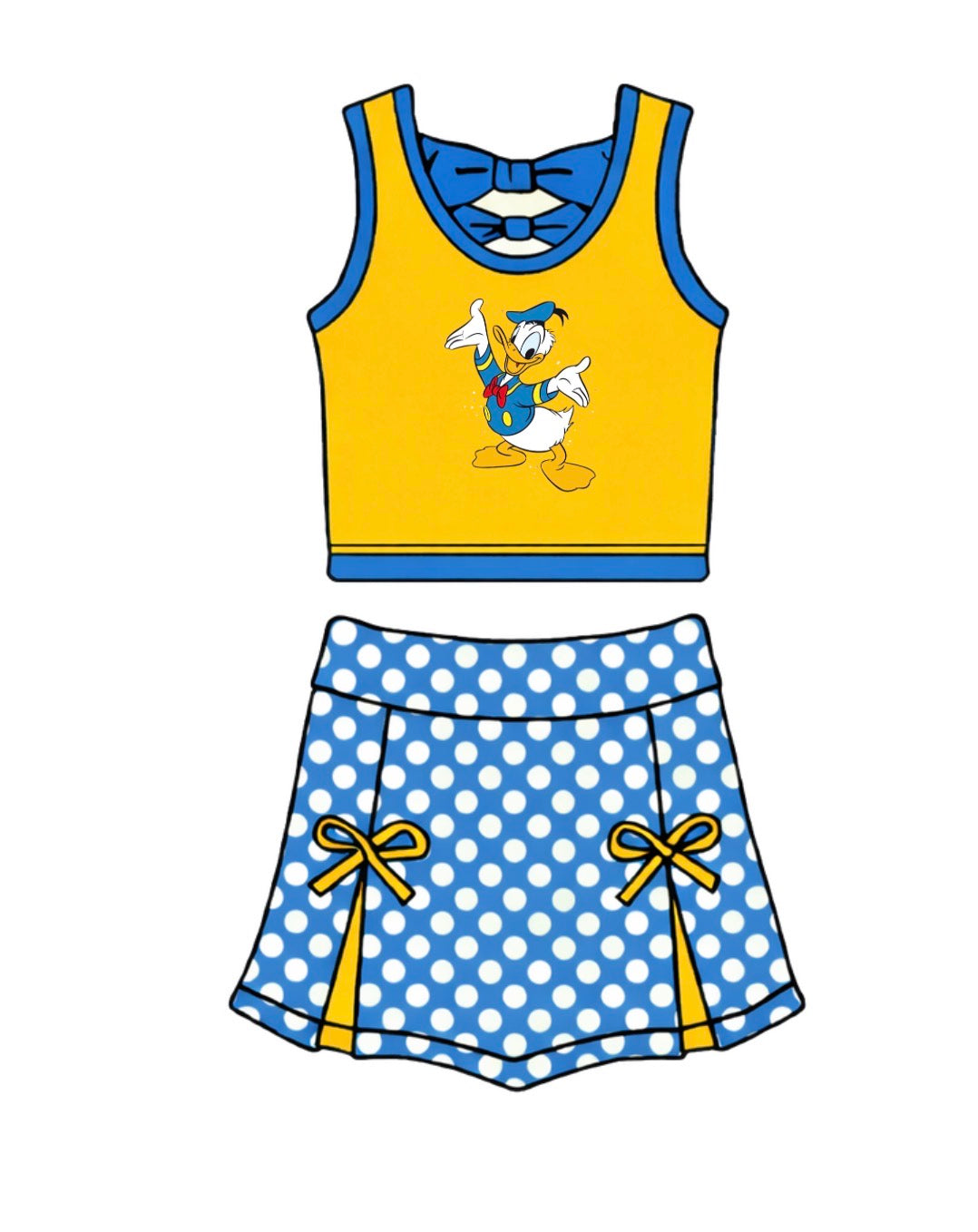 Silly Duck Two Piece, Adult/Child- PreOrder