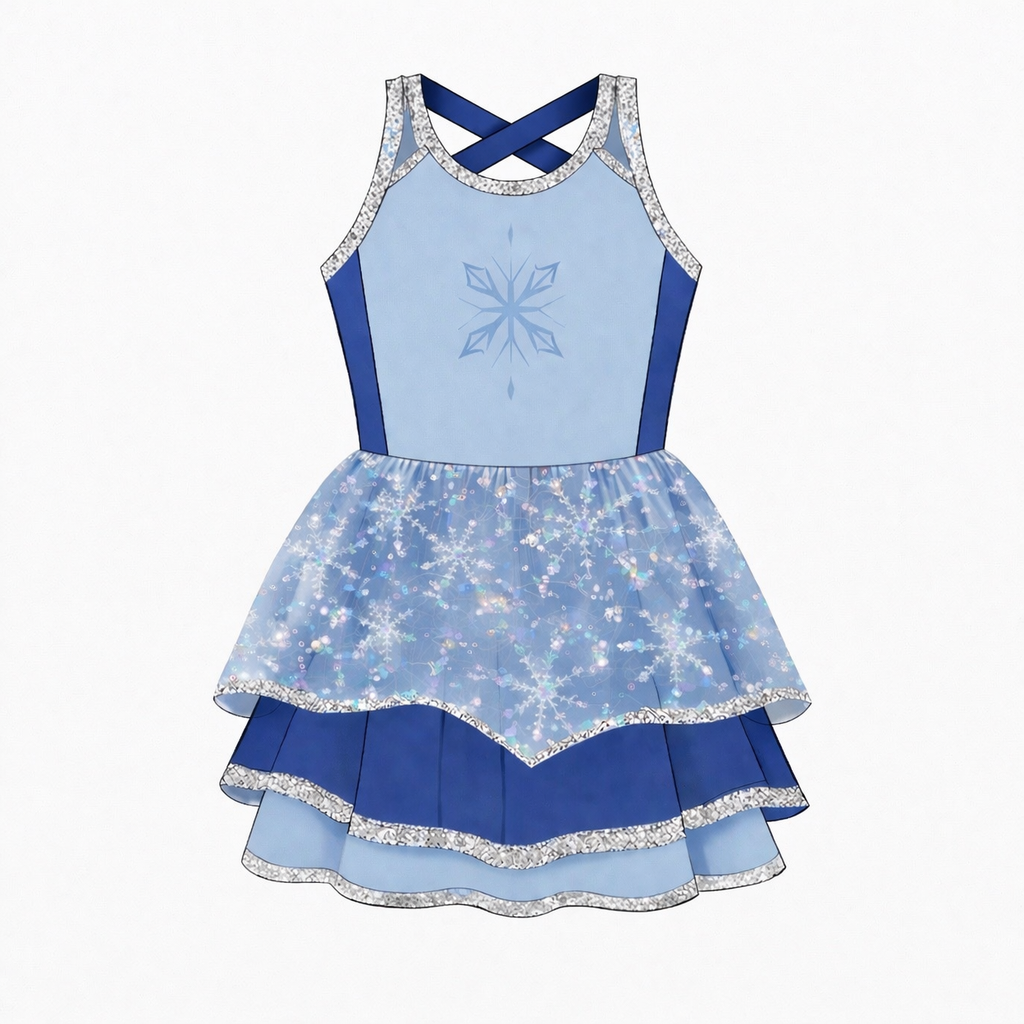 Ice Queen Athletic Set Child- ready to ship