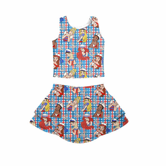 Princess Cruise with Attached Shorts - Adult/Child