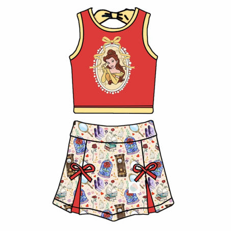 Enchanted Rose Princess Two Piece, Adult/Child- PreOrder
