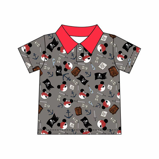 Pirates Polo Shirt- Adult/Child. Ready to Ship