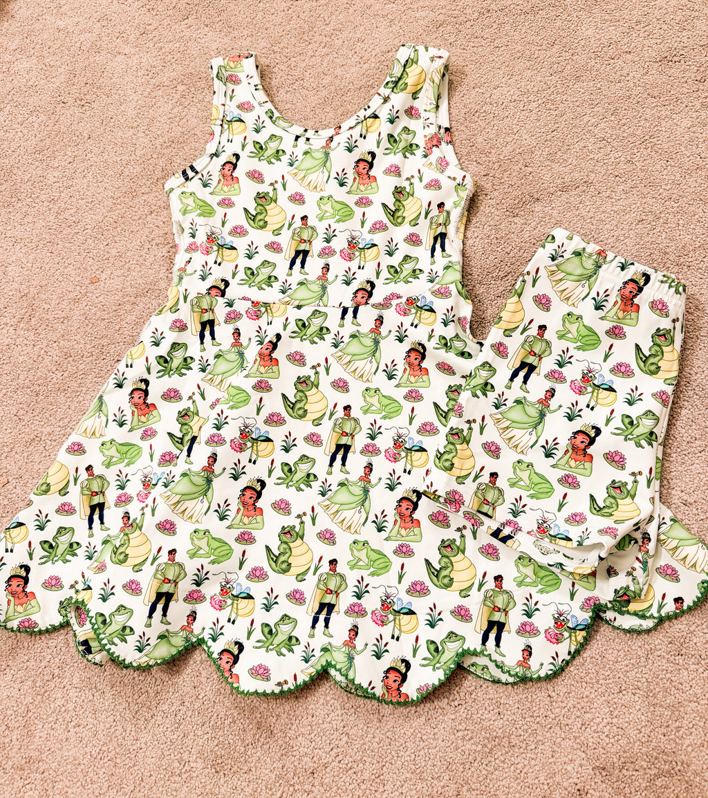 Royal Frogs Athletic Dress- Adult/Child- Ready to Ship