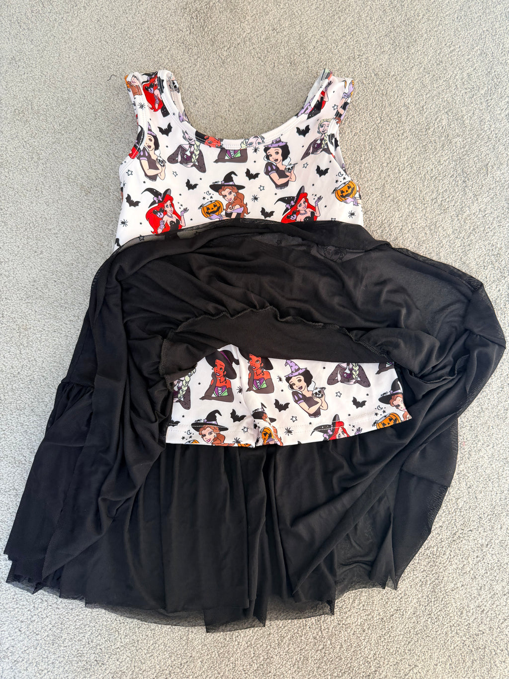 Spooky Princess Athletic Dress- Adult/Child- Ready to Ship