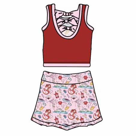 Lady Warrior Two Piece, Adult/Child- PreOrder