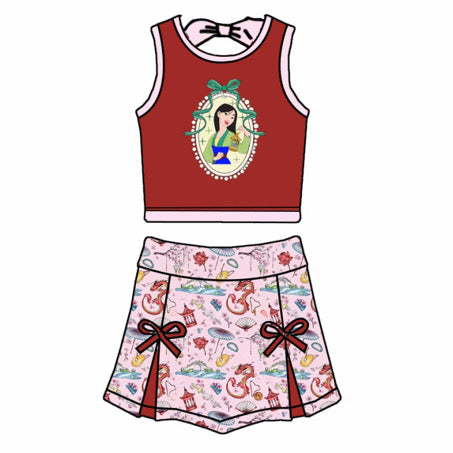 Lady Warrior Two Piece, Adult/Child- PreOrder