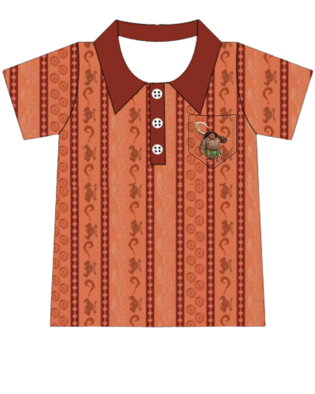 Island Princess Polo Shirt- Adult/Child- PreOrder