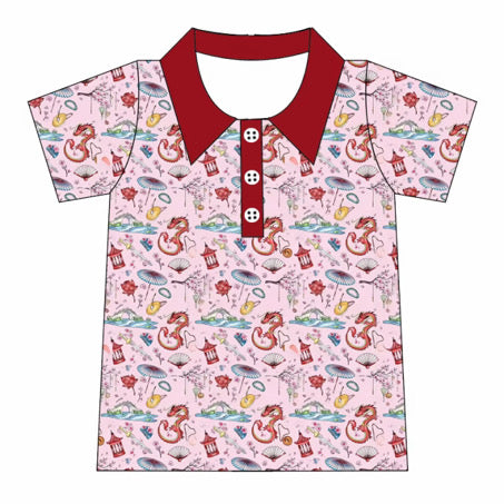 Warrior Princess Polo Shirt- Adult/Child- PreOrder