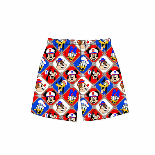 Checkered Cruise Bathing Trunks- Adult/Child (Ready to Ship)