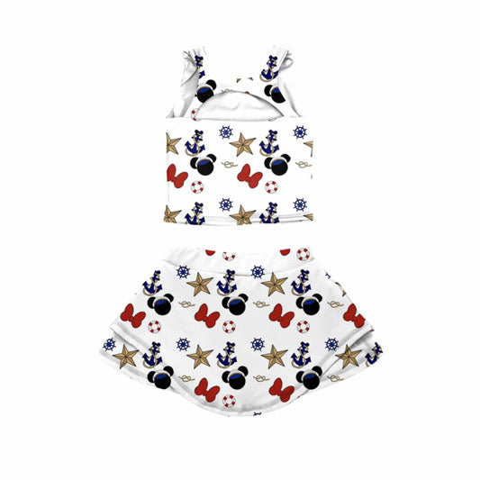 Cruise Stars Two Piece with attached Shorts - Adult/Child. Ready to Ship