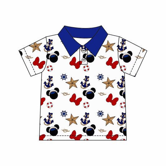 Cruise Stars Polo Shirt- Adult/Child. Ready to Ship