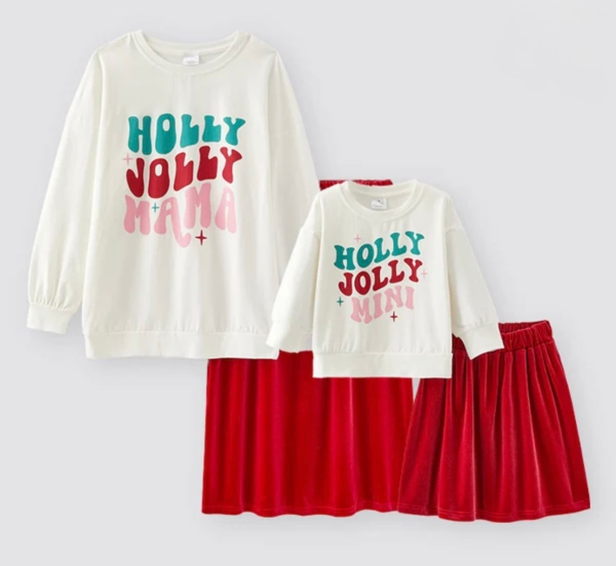 Holly Jolly Set, Adult/Child- PreOrder