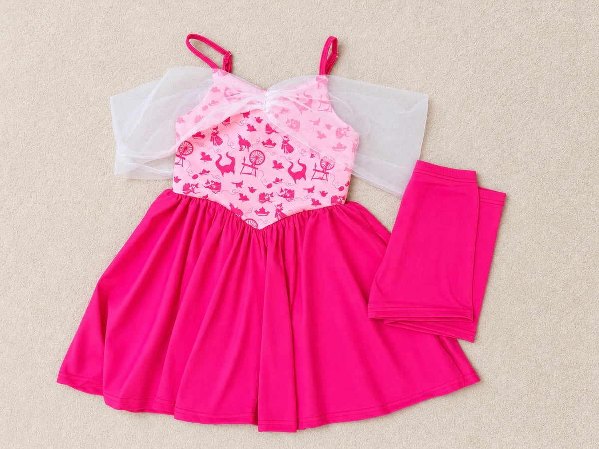 Fairytale Dreams Athletic Dress, Adult/Child- Ready to Ship