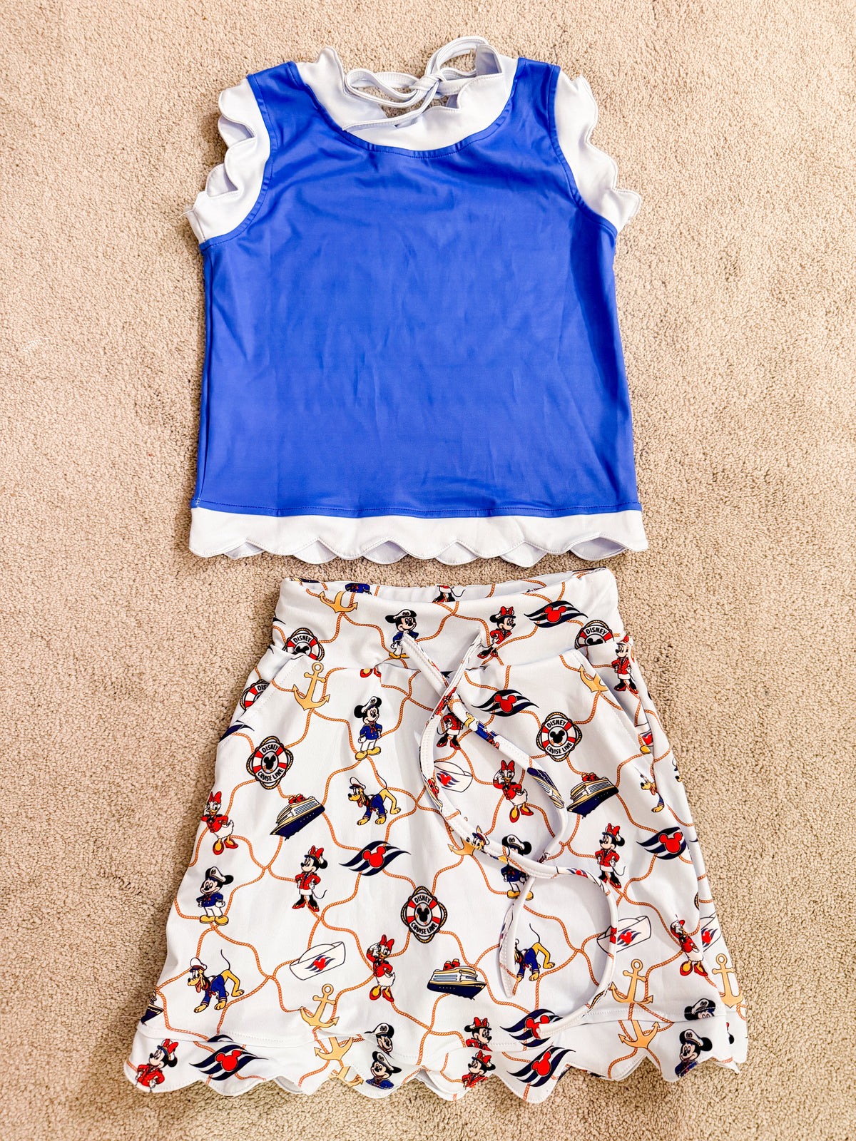 Nautical Rope Athletic Set- Adult/Child- Ready to Ship