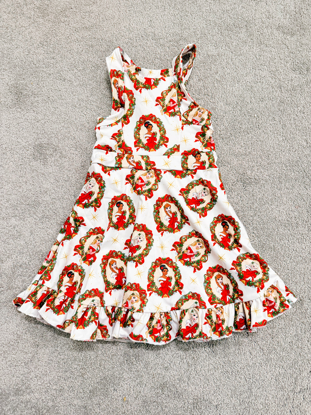 Holiday Princess Athletic Dress- Adult/Child- Ready to Ship