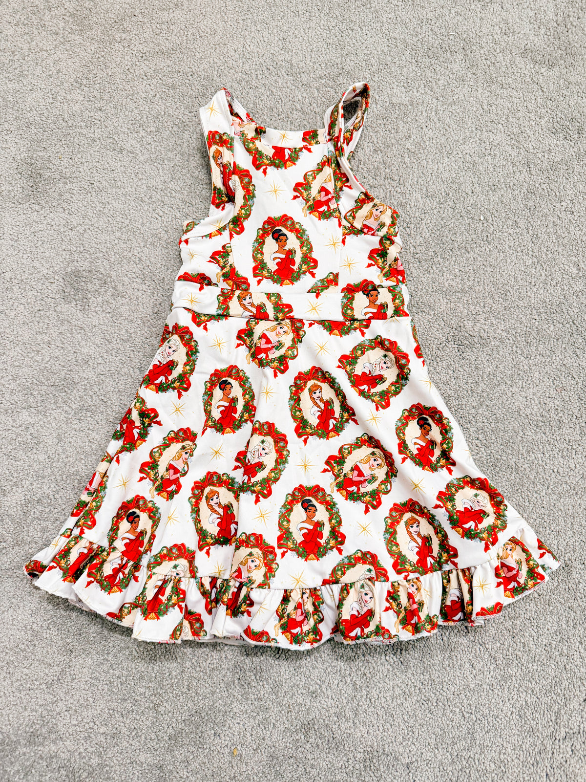 Holiday Princess Athletic Dress- Adult/Child- Ready to Ship