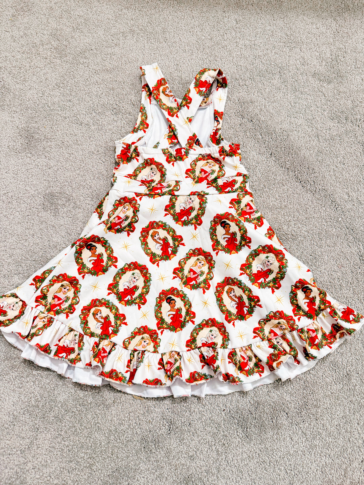 Holiday Princess Athletic Dress- Adult/Child- Ready to Ship