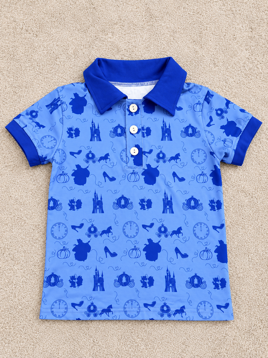 Royal Evening Polo Shirt- Adult/Child- Ready to Ship