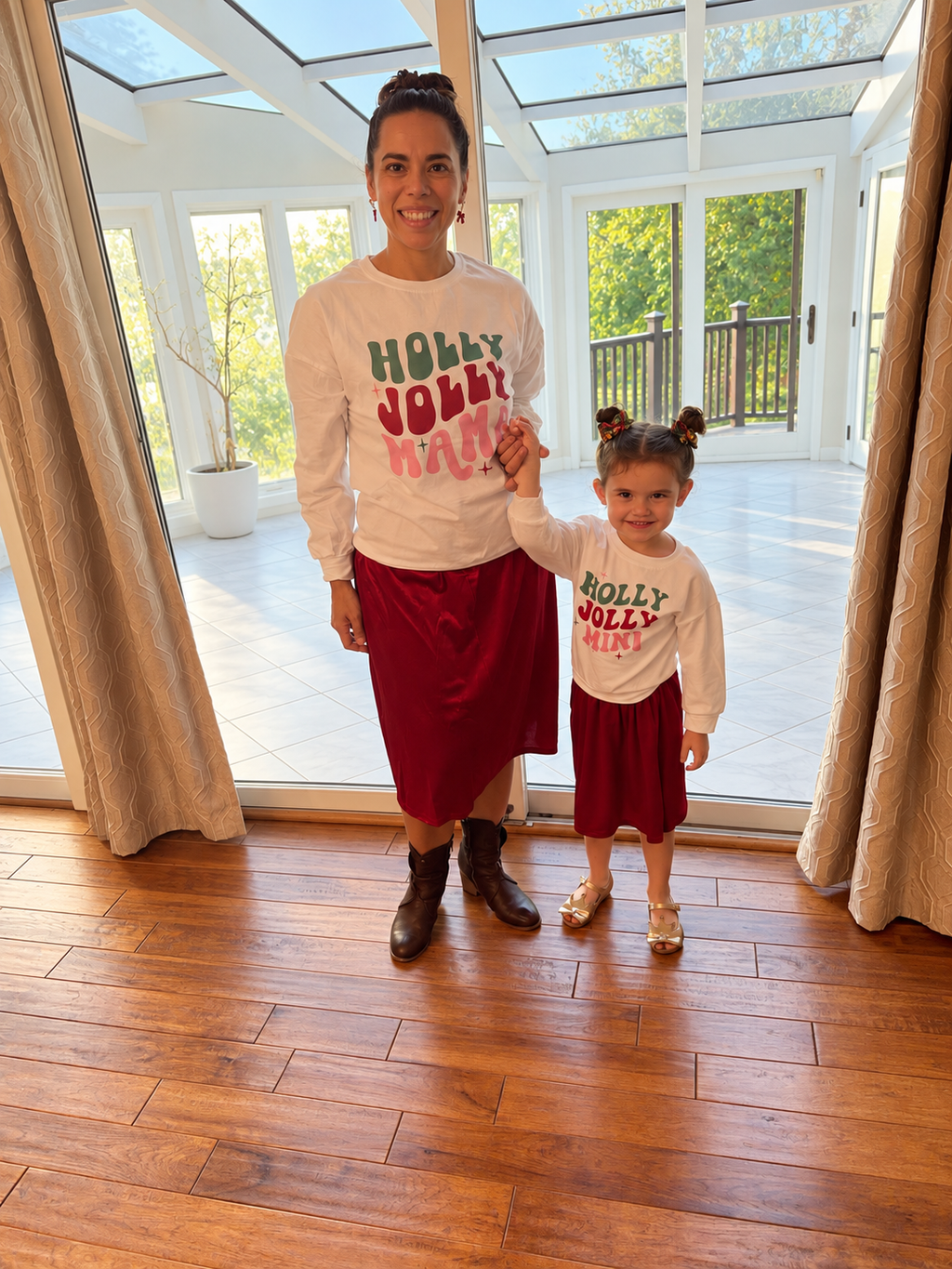 Holly Jolly Set, Adult/Child- PreOrder
