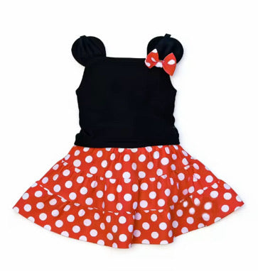 Lady Mouse Athletic Dress - Adult/Child. Ready to Ship