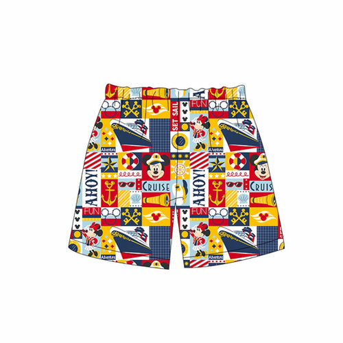 Ahoy Matey Bathing Trunks- Adult/Child