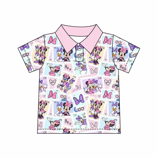 Besties Polo Shirt- Adult/Child. Ready to Ship